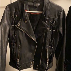 Fashion Nova Faux Leather Jacket